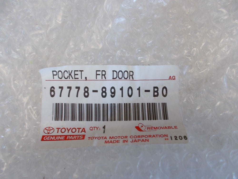 Toyota 4 Runner Genuine Drivers Door Map Pocket New Part