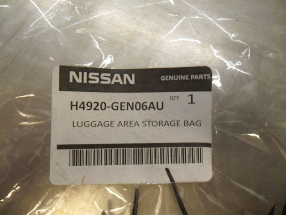 Nissan Genuine 6 Compartment Boot Storage Bag Various Models New Part