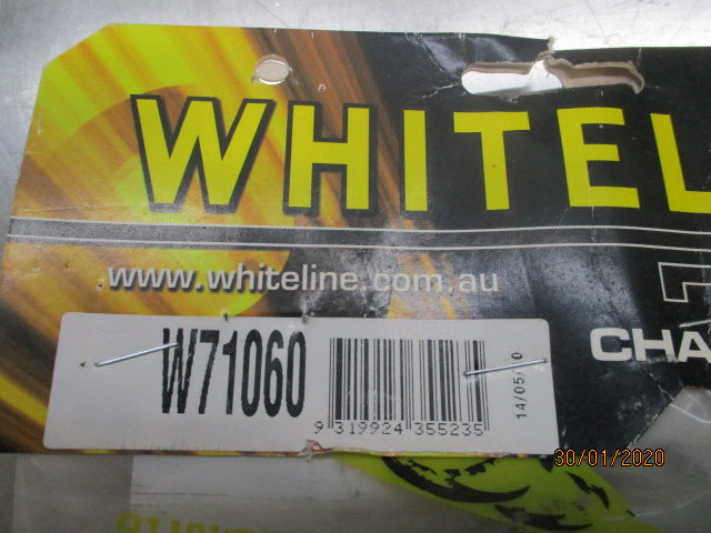 White Line Rear Spring Eye Shackle Bushes Suits Nissan Navara D21 New Part.