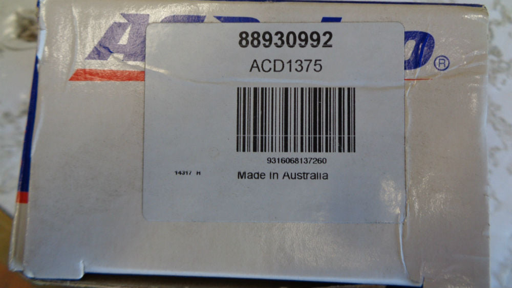 ACDelco front brake pad set to suitable for Ford AUII/AUIII/Fairlane New Part