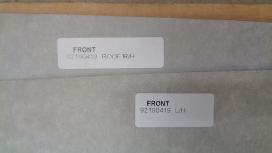 Holden VE Commodore Genuine Body Stripe Decal Silver *Incomplete* Kit New Part