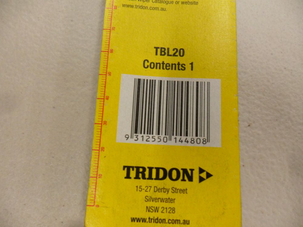 Tridon Genuine 505mm/20" Premium Metal Rail Wiper Blade New Part