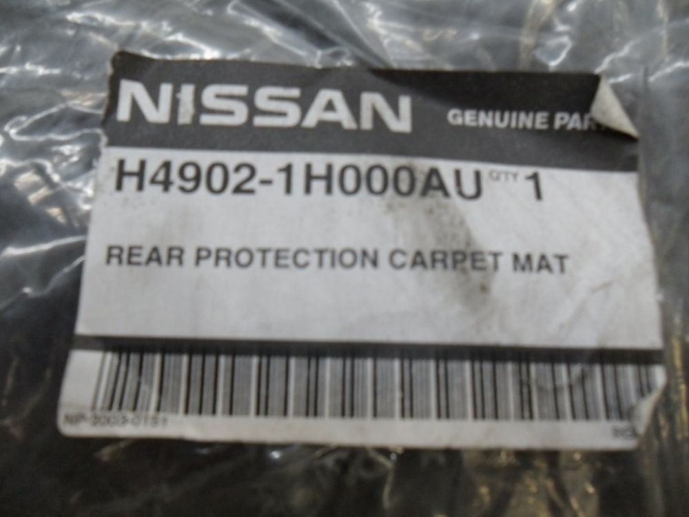 Nissan Micra K13 Genuine Rear Cargo Mat New Part