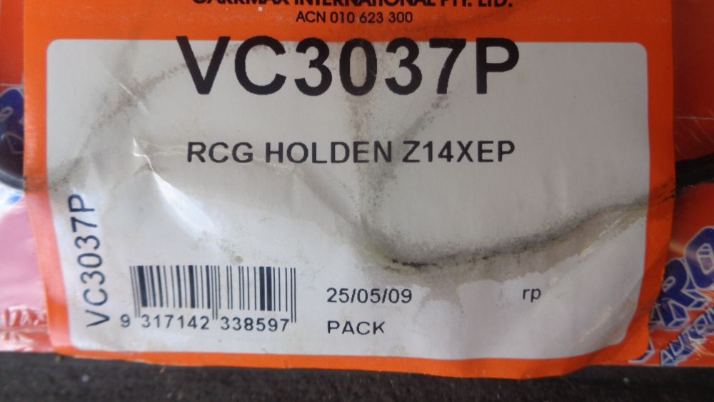 Pro-Torque Engine Valve Cover Gasket Suits Holden Barina/Combo New Part
