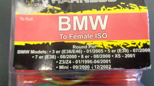 DNA To female ISO Harness Suits BMW-Mini New Part