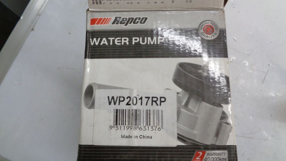 Repco Water Pump Suitable For Daihatsu Charade New Part