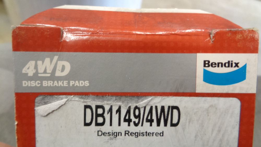 Bendix Front Brake Pads Suitable For Toyota Hilux/Landcruiser New Part