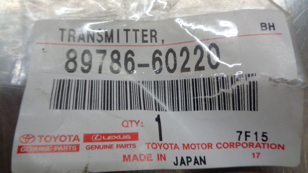 Toyota Genuine Transponder Transmitter Key New Part