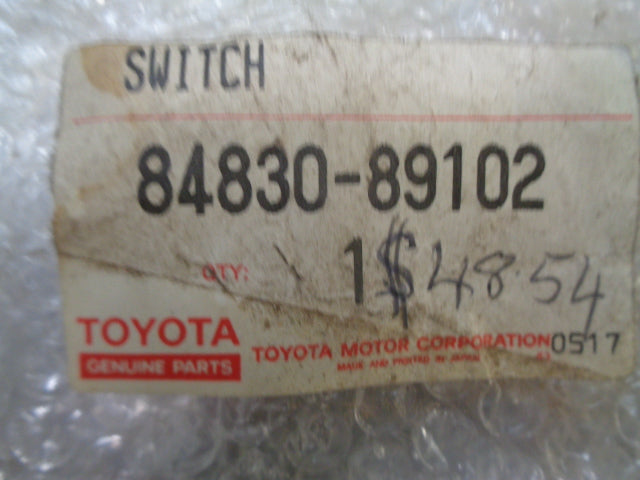 Toyota 4 Runner Genuine Tail Gate Switch Assy New Part