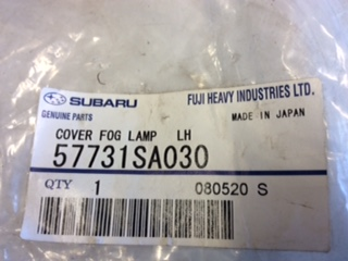 Subaru Forester Genuine left hand front bumper cover new part