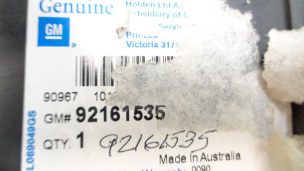 Holden VE Commodore Genuine Left Hand Rear Bumper Upper Support Bracket New Part