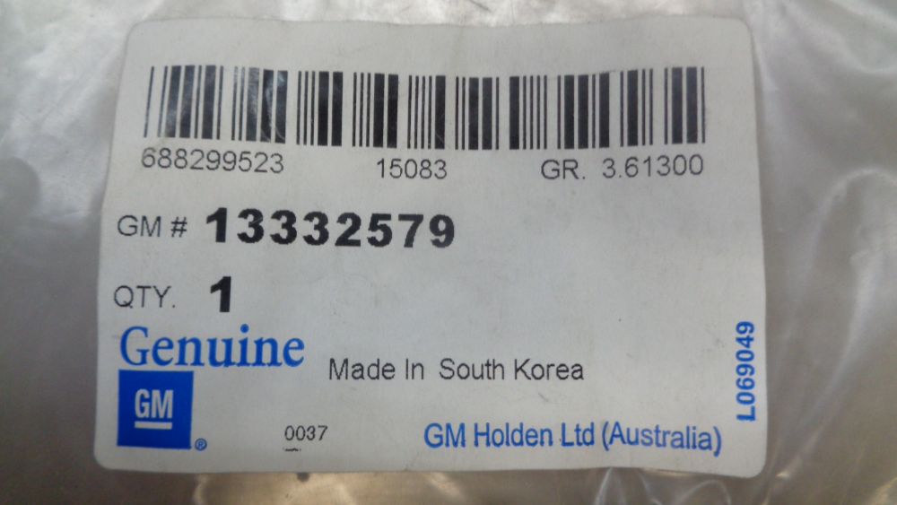 Holden Cruze Genuine Front Pipe Exhaust Gasket New Part