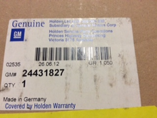 Holden Astra Genuine Radiator Cooling Fan And Motor New Part