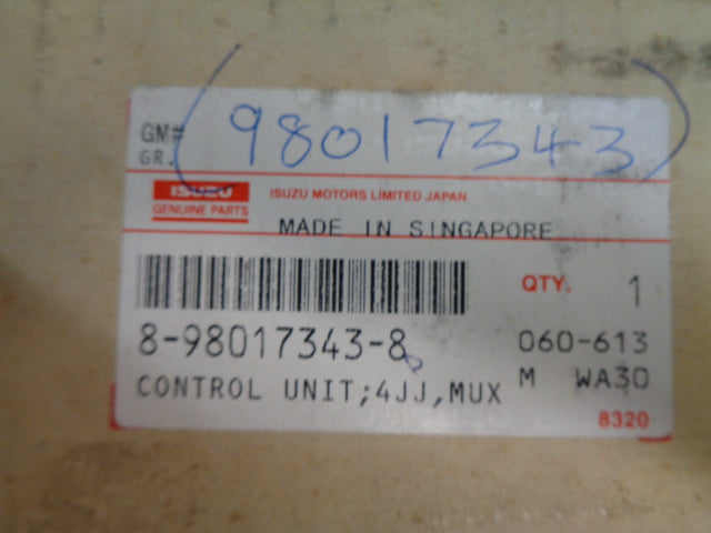 Holden RC Colorado Genuine Engine Control Module New Part