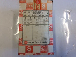Sakura Oil Filter suits Hino S Filter 1976-1979 new part