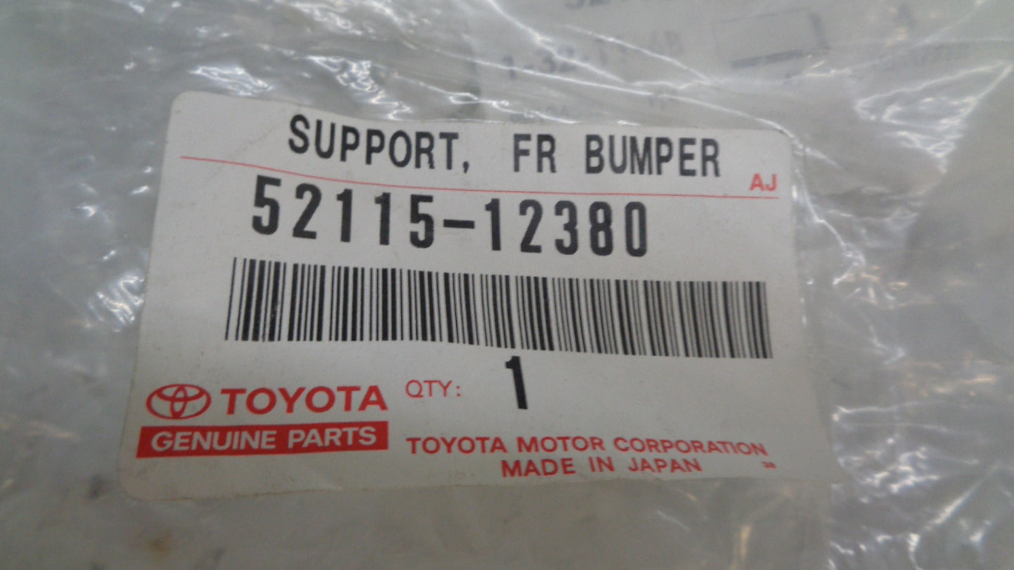 TOYOTA COROLLA GENUINE RIGHT FRONT BUMPER BAR COVER BRACKET NEW PART