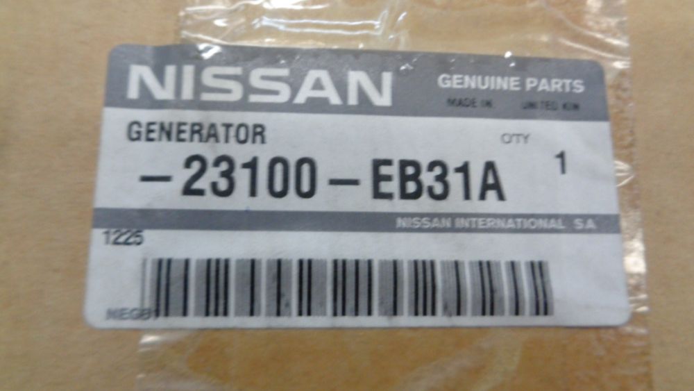 Nissan Navara D40M/Pathfinder R51M Genuine Alternator New Part