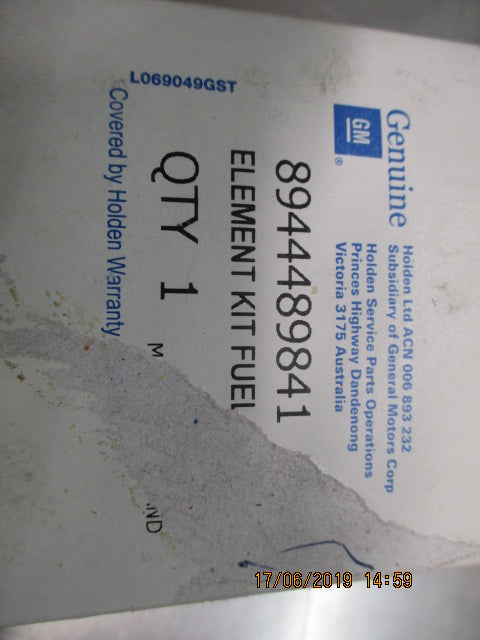 Holden Astra AH 1.9ltr T/Diesel Genuine Fuel Filter Screw On New Part