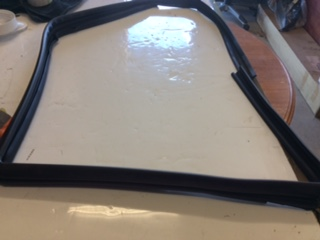 Great Wall X240 Genuine Drivers Door Glass Rubber New Part