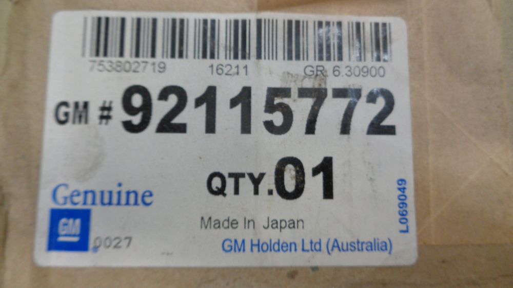 Holden Commodore VT-VX-VY-VZ Front Left Hand Hub and Wheel Bearing w/ABS New Part