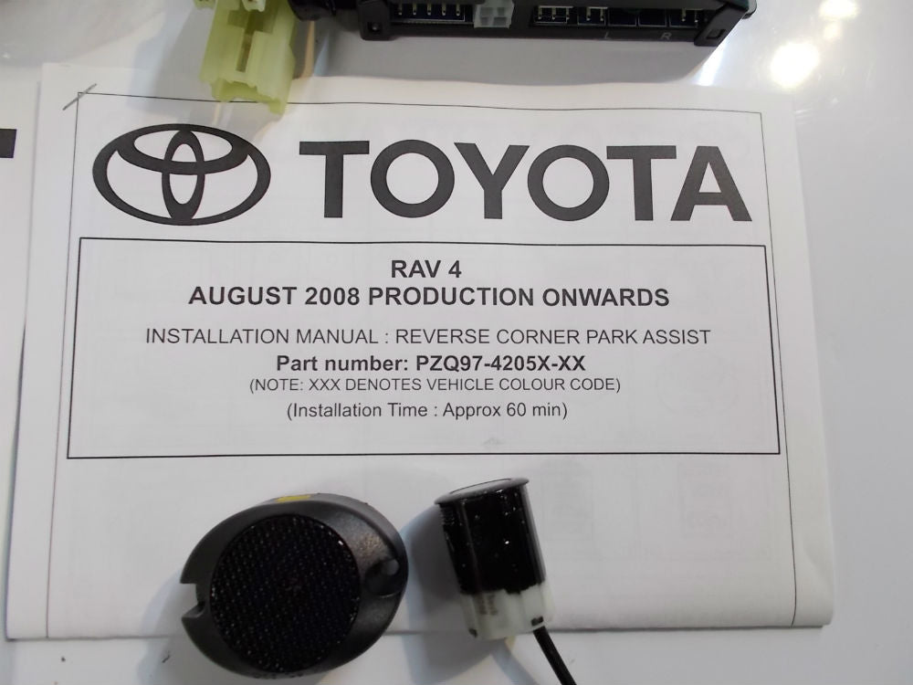 Toyota Rav4 Genuine Rear Corner Park Assistance Kit New Part