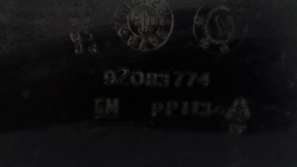 Holden Commodore VY-VZ Genuine Rear Bumper Bar Assy Part