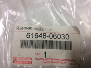 Toyota Aurion Genuine rear bumper stay new part 6/2006 onwards