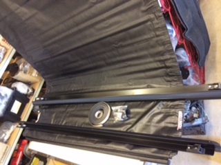 After Market Tonneau kit (on holes) Suitable for Nissan Navara D40 Extra Cab New Part