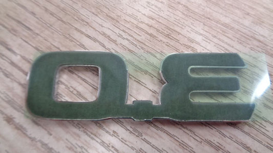 Toyota Hilux Genuine 3.0 Emblem side plate New Part