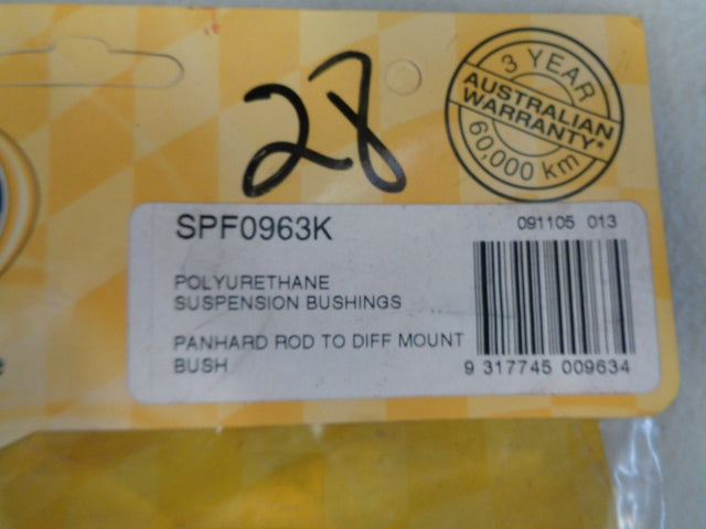 SuperPro Panhard Rod Diff Mount Bush Suits Toyota Celica New Part