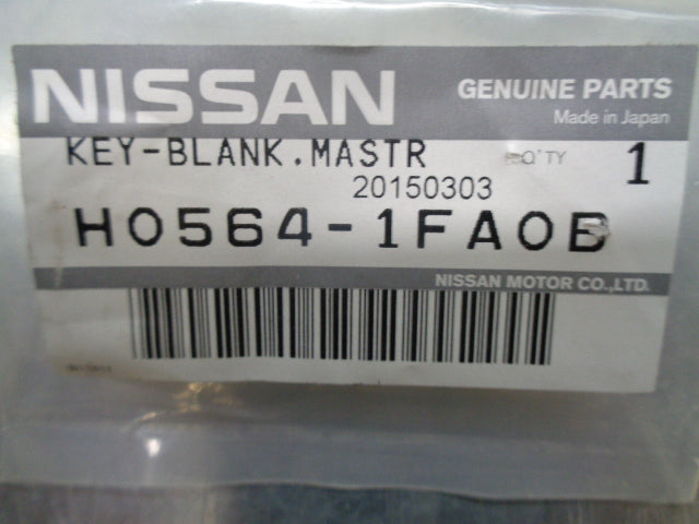 Nissan Genuine Master Key Blank Suits Various Makes And Models New Part