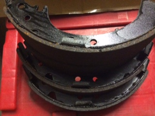 Bendix set rear brake drum shoes suits Toyota Camry new part