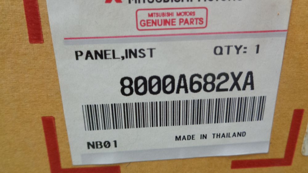 Mitsubishi Triton/Pajero Sport Genuine Dash Panel Assy New Part