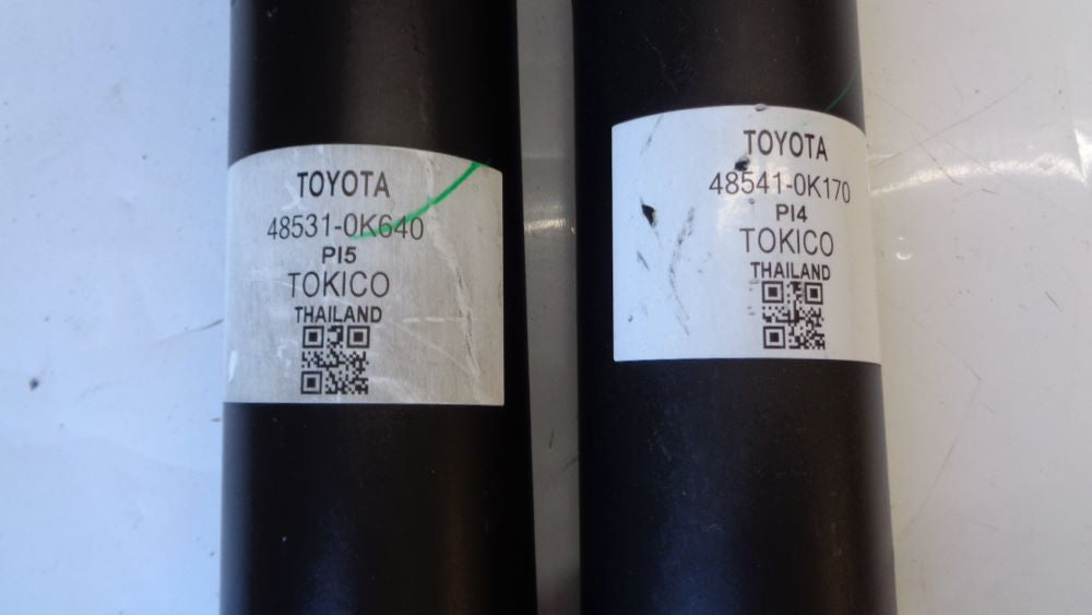 Toyota Hilux Genuine Pair of Rear Shocks From New Car New Part