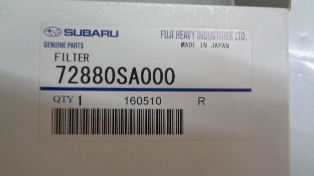 Subaru Forester Genuine cabin filter new part