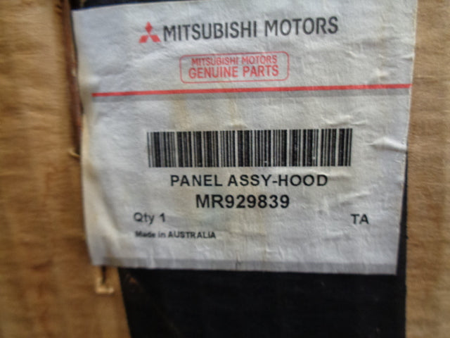 Mitsubishi Magna Genuine Bonnet New Part