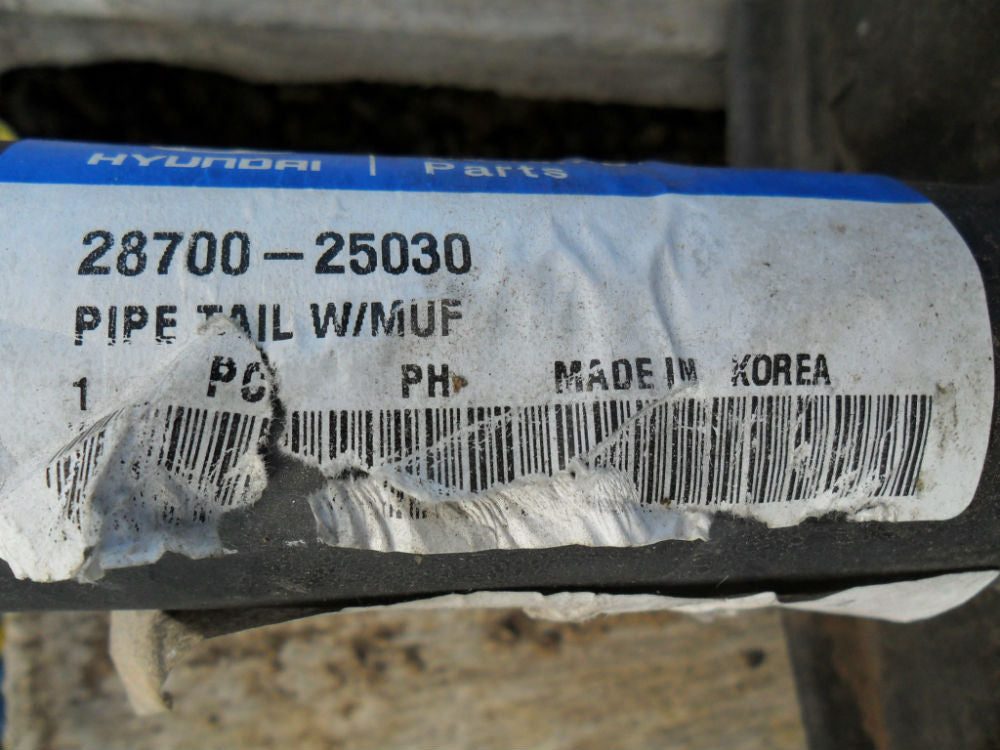 Hyundai Accent Genuine Exhaust New Part