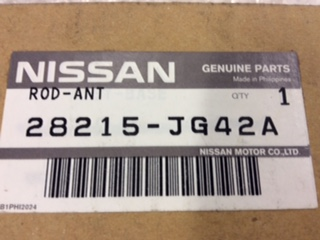 Nissan Murano Genuine Antenna Mast New Part