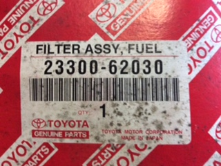 Toyota 4Runner genuine fuel filter new part
