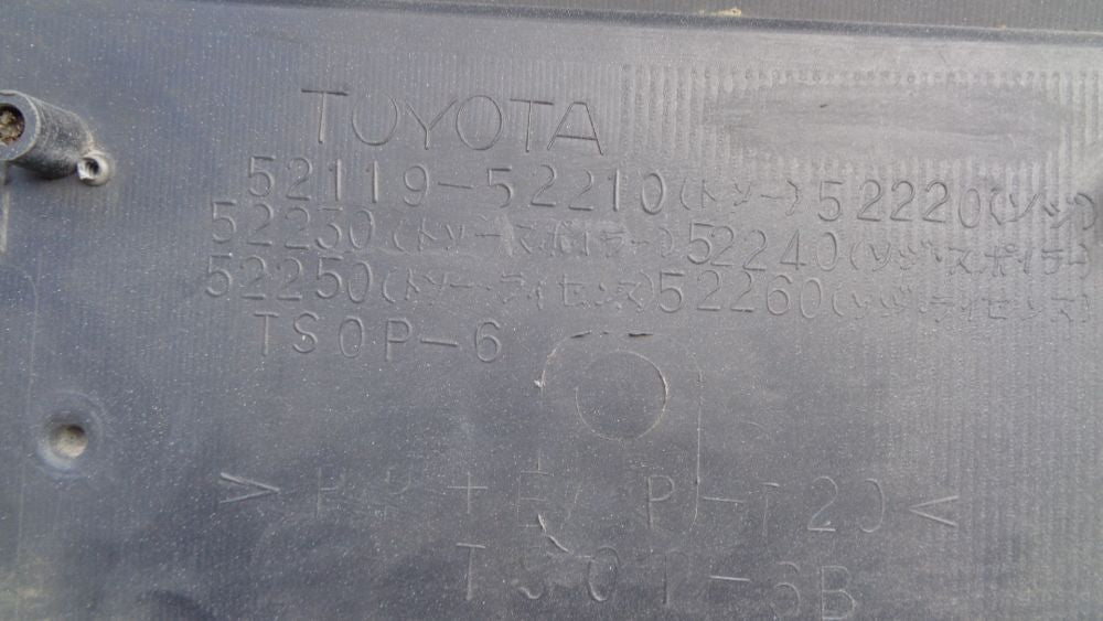 Toyota Echo Genuine Front Bumper VGC Used Part