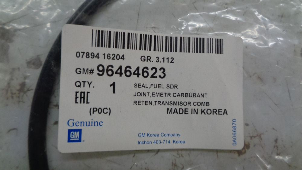 Holden Captiva Genuine In Tank Fuel Pump Sealing Ring New Part