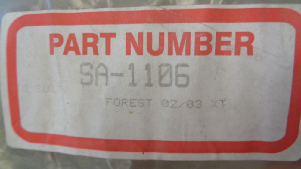 Subaru Forester XT Genuine clear bonnet protector new part
