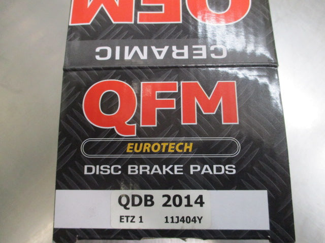 QFM Eurotech Ceramic Front Brake Pad Set Suits Citroen New Part