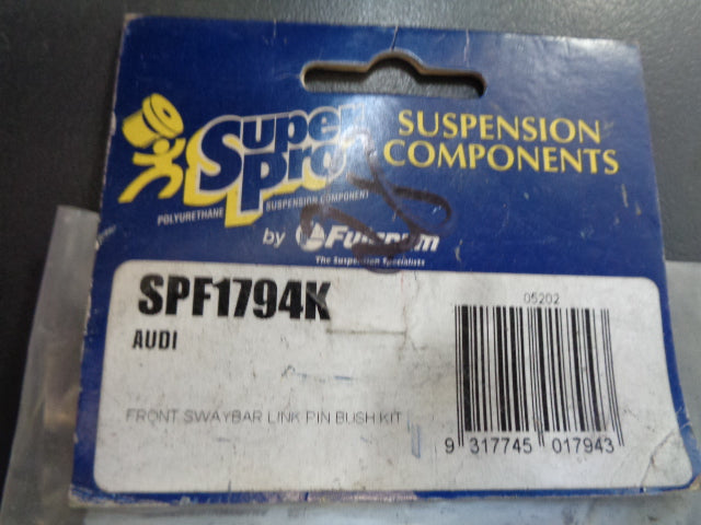 Super Pro Front Link Pin Bush Kit Suits Audi New Part