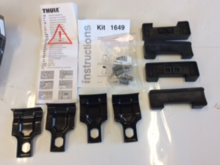 Subaru Impreza sedan Thule foot kit 1649 new part Half Price