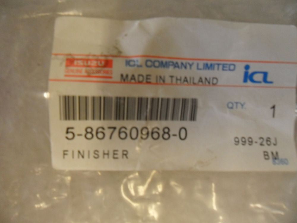 Isuzu D-Max Genuine Extrusion Head Light Finisher New Part
