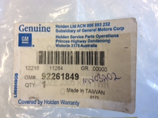 Holden Cruze JH Genuine trailer harness sedan new part