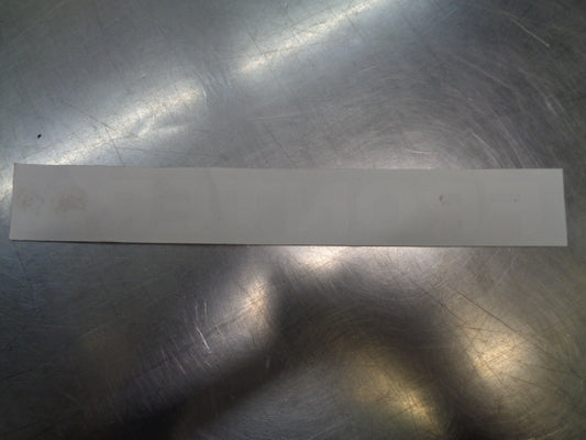 Holden Frontera Genuine Front/Rear Door Emblem New Part