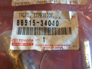 Toyota Hilux / 4Runner Genuine Expansion Valve new part