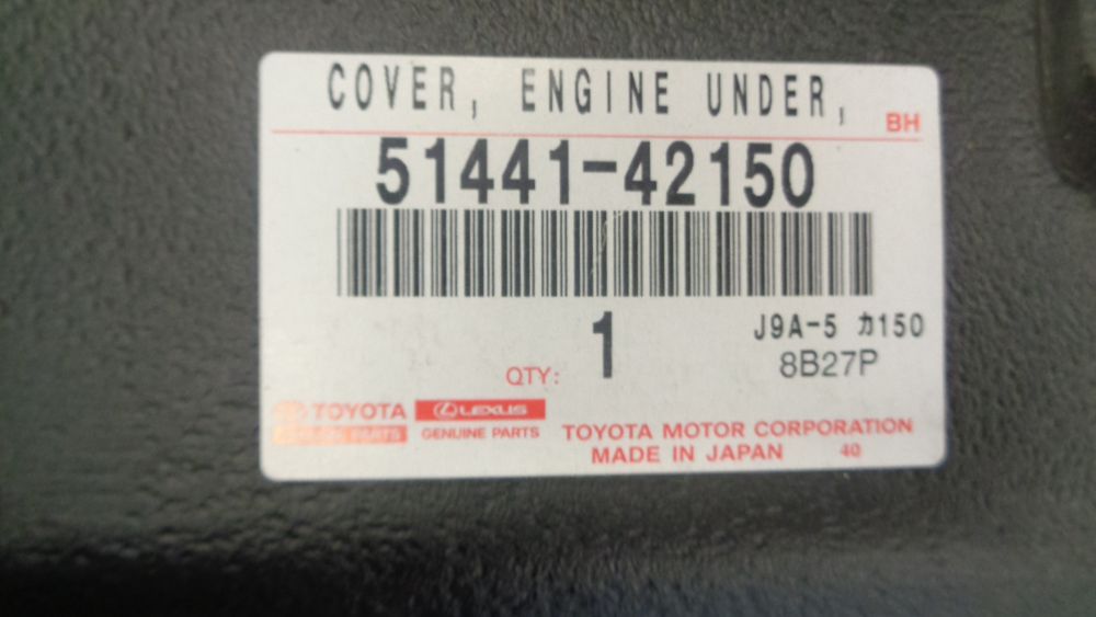 Toyota Rav4 Genuine Engine under cover New Part